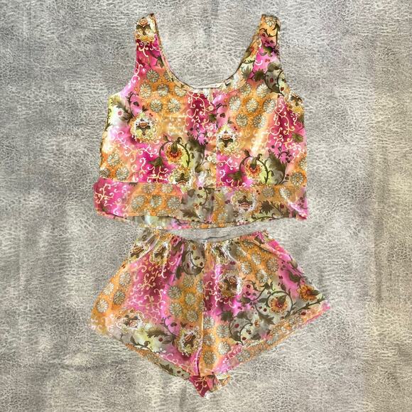 Vintage Victorias Secret Floral Set - Picture 1 of 7